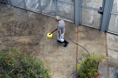 Industrial Concrete Cleaning