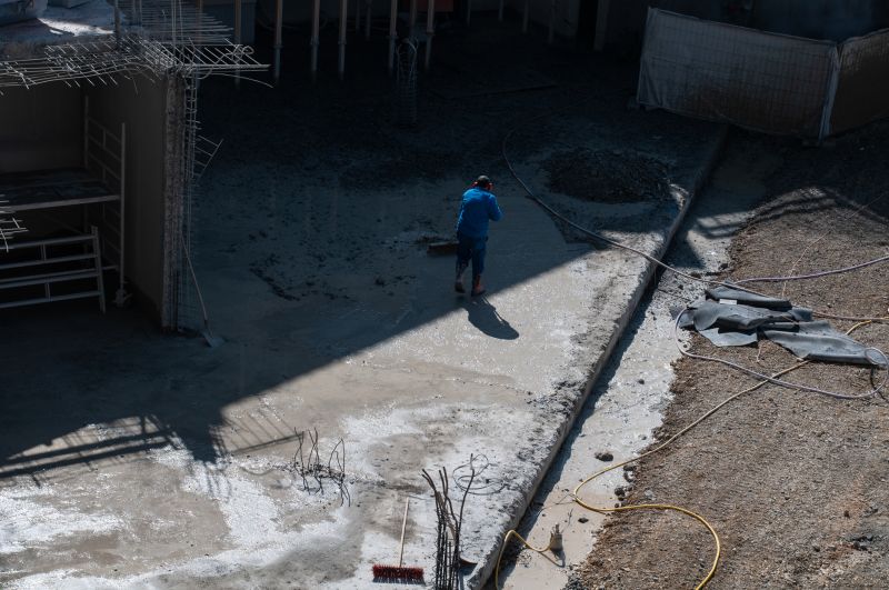 Industrial Concrete Cleaning