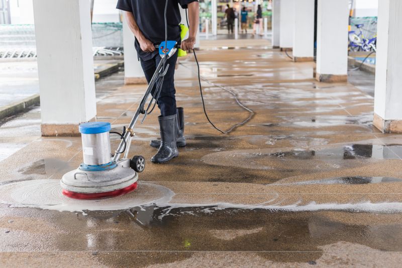 Industrial Concrete Cleaning