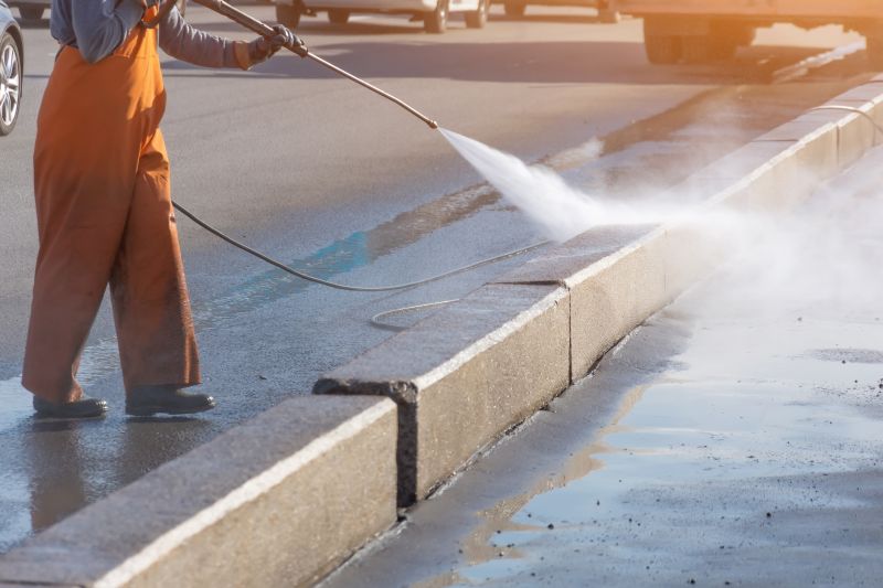 Industrial Concrete Cleaning