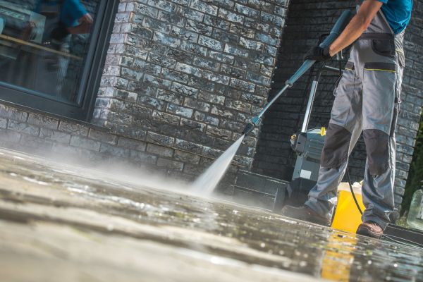 Storefront Pressure Washing